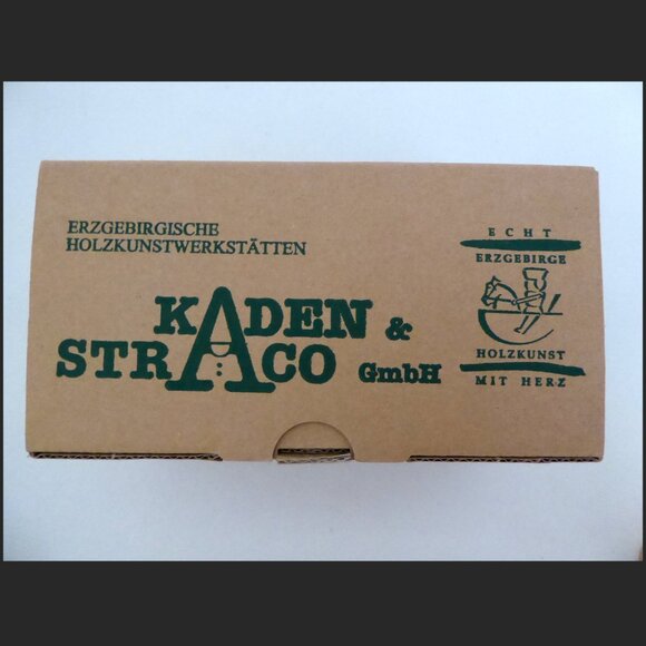 NEW 5” KADEN & STRACO ERZGEBIRGISCHE GERMAN DOCTOR WOOD INCENSE SMOKER - Picture 13 of 13